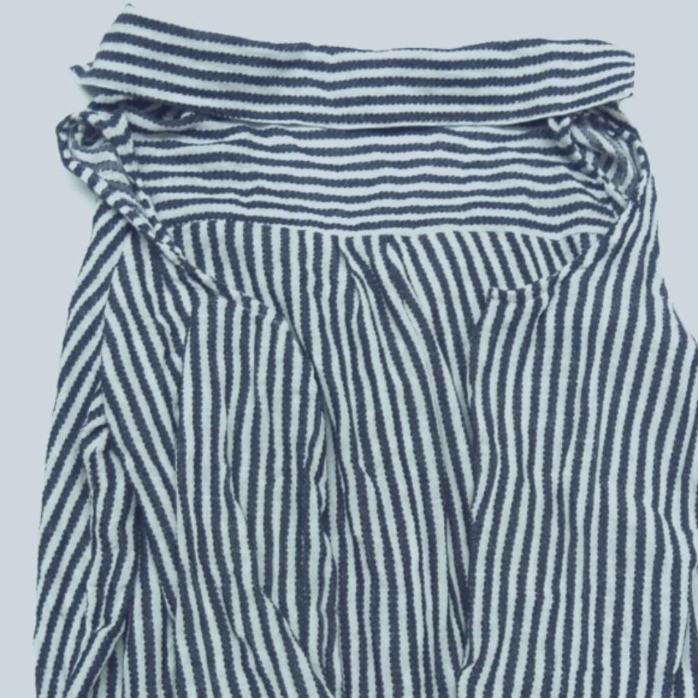 Cato EST. Sporty Dark Gray Striped Top XL - Picture 3 of 7